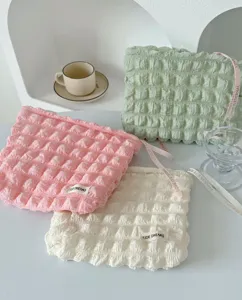 Pochette de maquillage nuage bulle sac a main portable sac de rangement cosmetique