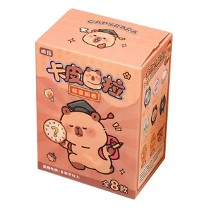 Süße Capybara Blind Box Uhr Verpackung, kreatives Schüler Überraschung Uhr Geschenk Set.