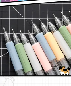 Morandi farbener einziehbarer Bastelmesser Stift für DIY Papierschneiden und Planer Klebeband.