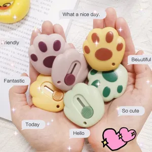 Mini Mignon Patte de Chat Oiseau Couteau Utilitaire Ouvre-Lettre Portable Étudiant Bureau Coupe-Papier