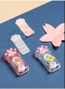 Rouleau de ruban adhésif double face forme patte mignon papeterie pour scrapbooking.