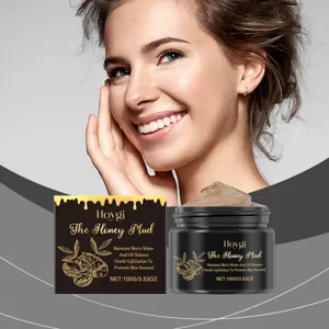 Hoygi honey mud facial scrub and mask for gentle exfoliation and oil balance control 100g
