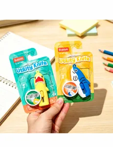 Leuke cartoon haai briefopener schattig draagbaar briefpapier mes voor studenten