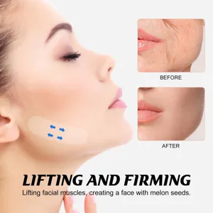 Facial lifting tape breathable skin-friendly daily face care sticker transparent main