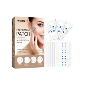 Jaysuing face lifting patch, invisible waterproof elastic V-shape face tightening tool, 120pcs.