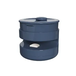 Portable mini magnetic snack bag sealer, compact plastic food preservation heat sealing tool.