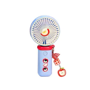 Ventilateur de main portable mignon rechargeable USB ventilateur de refroidissement personnel.