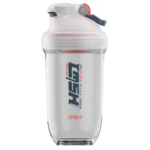 Large capacity plastic shaker water bottle for fitness, gym, and daily portable use.