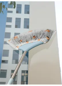 Disposable broom dust cover replacement mop rag for household cleaning and dust removal.
