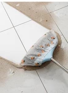 Disposable broom dust cover replacement cloth, cleaning tool non-woven sweeping pad for home.