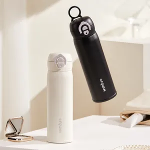 316 Stainless Steel Insulated Tumbler With Straw Portable Vacuum Flask Dual Drinking Water Bottle For Office Outdoor