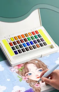 Hochwertiges weißes Tonpapier und Zeichenpapier für professionelles Malen, Skizzieren und Marker.