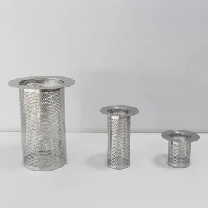 Edelstahl Filter Netz Zubehör für Wasserreiniger und Abflüsse, langlebiger Metallsieb.