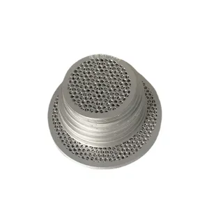 Grille de filtre d'évacuation en inox, 1.0mm gravée SUS304 feuille de thé.
