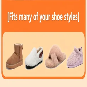 Damen Korallenvlies-Socken passend für verschiedene Winterschuhe und Stiefelstile