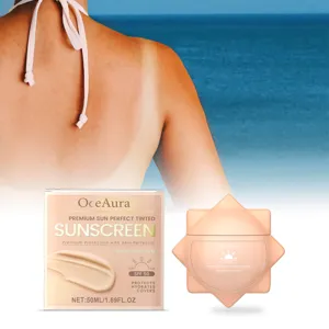 Antiliaki Krema me Chroma SPF 50 Elafry Enydatiki Prostasia Prosopou Adiavrtyti Peripoiisi Epidermidas
