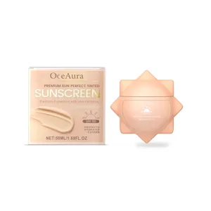 OCEAURA αντηλιακή κρέμα προσώπου SPF 50 50ml ευρέος φάσματος ενυδατική προστασία προσώπου
