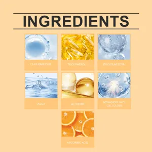 Vitamine C gezichtsserum huidverzorging voedend hydraterend actieve ingrediënten detail