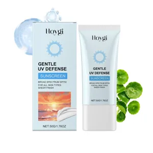 HOYGI Antiliaki Krema Prostasias UV SPF50 Evry Fasmatos Enydatiki Frodida gia to Prosopo