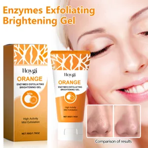 Hoygi enzyme exfoliating brightening gel for deep cleansing, gentle pore care and smooth skin