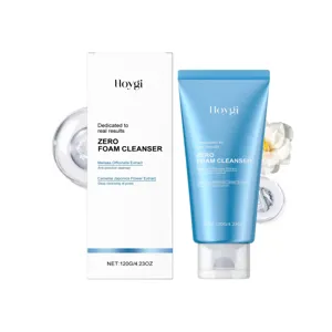 HOYGI nettoyant visage, mousse nettoyante hydratante douce pour une peau propre et lisse.