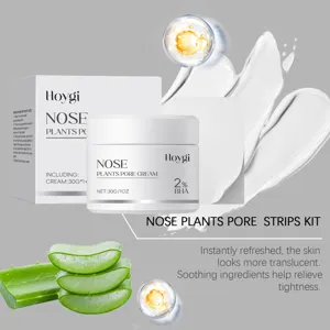 Set cura pelle crema pori punti neri HOYGI con 2% BHA per pulizia profonda e cura del naso.