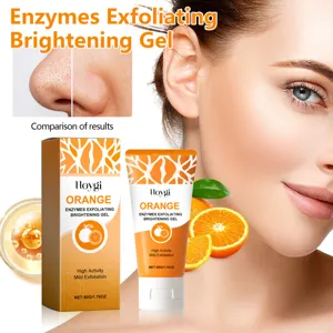 Hoygi enzyme exfoliating brightening gel gently removes dead skin cells and brightens complexion.