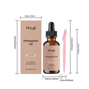 Hoygi gezicht dermaplane olie set met hydraterende formule voor een gladde huid.