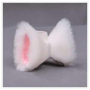 Pinces à cheveux chat renard en peluche Lolita, jolies épingles d'oreilles d'animaux.