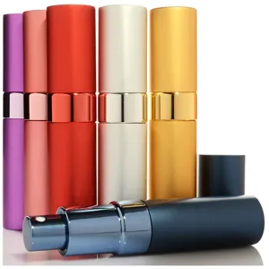 15ml nachfuellbare Parfuem Zerstauber Flasche tragbare Glas Spruehflasche fuer Reisen