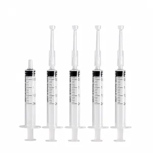 Plastic Travel Perfume Liquid Dispenser Graduated Syringe Tool With Extension Tip Portable Cosmetic Refillable Tool