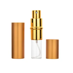 10ml portable refillable perfume atomizer glass inner spray bottle for travel cosmetics