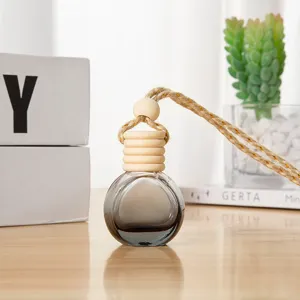Wholesale Glass Car Perfume Bottle Essential Oil Diffuser Hanging Vial ...