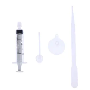 Σετ εργαλείων αρώματος 4τμχ, σύριγγα 5ml, χωνί και πιπέτα για καλλυντική αναπλήρωση.