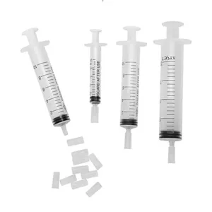 Plastic perfume dispenser syringe tool set portable refillable cosmetic liquid tool