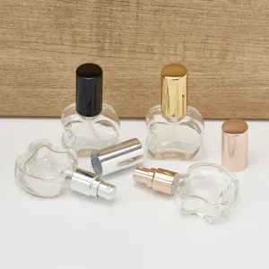 10ml άδειο γυάλινο μπουκάλι αρώματος σε σχήμα μήλου επαναγεμιζόμενο βαποριζέρ δείγματος