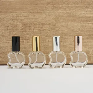 10ml γυάλινα κενά μπουκάλια αρώματος σε σχήμα μήλου επαναγεμιζόμενοι ψεκαστήρες 4τμχ