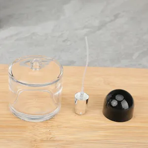100ml leere Glas Parfüm Flasche Sprüh Abfüllung Proben Behälter mit Feinnebelpumpe