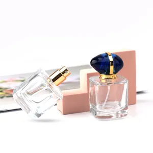 30ml πολυτελές άδειο άρωμα γυάλινο μπουκάλι φορητό λεπτό σπρέι ομίχλης για ταξίδι