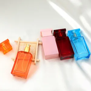 Flacons parfum verre 30ml vides pulverisateur cosmetique portable rechargeable voyage