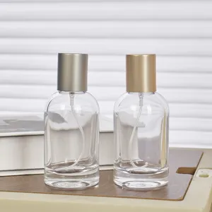 Γυάλινο μπουκάλι αρωμάτων 50ml άδειο επαναγεμιζόμενο μπουκάλι ψεκασμού λεπτομέρεια.