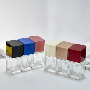 30ml quadratische Glas Parfüm Flasche tragbare leere Kosmetik Reise Unterflasche Set