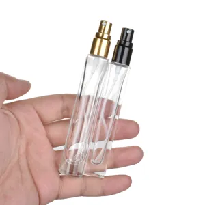 Γυάλινο μπουκάλι ψεκασμού αρώματος 10ml φορητό άδειο δοχείο καλλυντικών δειγμάτων ταξιδιού