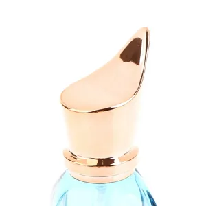 30ml gradient leere parfümflasche detailansicht, luxus sprühflasche kappe design.