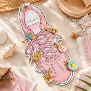 Colgantes Decorativos para Zapatos de Acero Inoxidable DIY Chapados en Oro Real Animal Flor Concha Esmalte Strass Accesorios de Joyería para Mujer