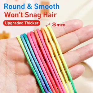 Colorful Rainbow Cats Cradle String Toy Interactive Finger Game Hand Woven Educational Toy For Kids