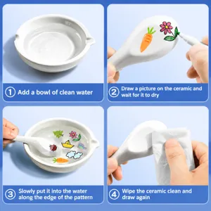 Magischer schwimmender Wasserfarbstift fuer Kinder, magischer Marker fuer Wasserkunst.