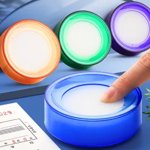 Tazza spugna umida per contare soldi scatola spugna da ufficio per banca contabilità