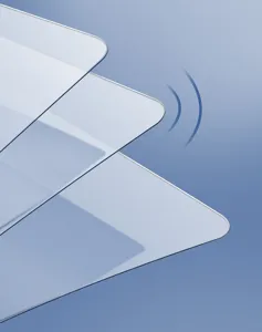 Transparente weiche Schreibtischunterlage für Schüler, klare Kunststoffschutzmatte Lernen.