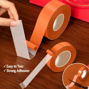 Traceless Double Sided Mesh Cloth Tape High Viscosity Adhesive For Spring Festival Couplets Home Fixing